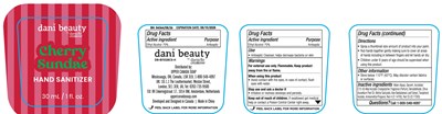 Image Description (30 mL Hand Sanitizer   Cherry Sundae)